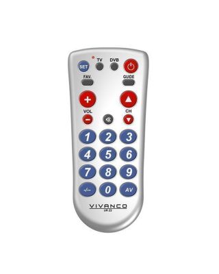 Mando TV Universal Vivanco UR Z2 Teclas Extra Grandes