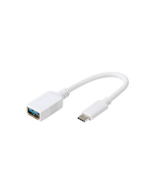Adaptador USB Tipo C -  USB A 3.1 Vivanco 0,1 Metros Blanco