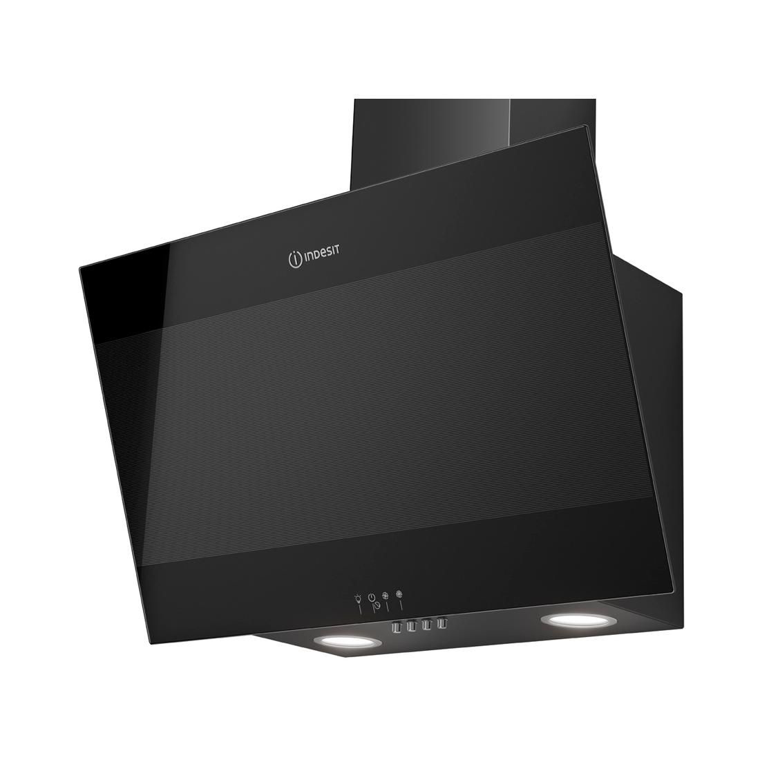 Campana Decorativa Indesit IHVP 6.6 LM K Negra 60 cm