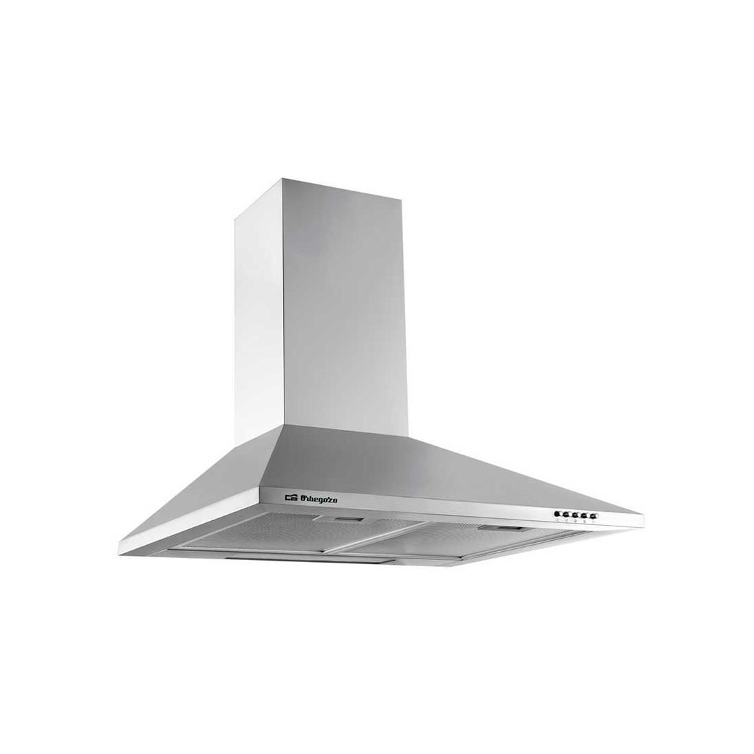 Campana Decorativa Orbegozo DS 59160 IN Clase C 329 m3/h Inox 60 cm