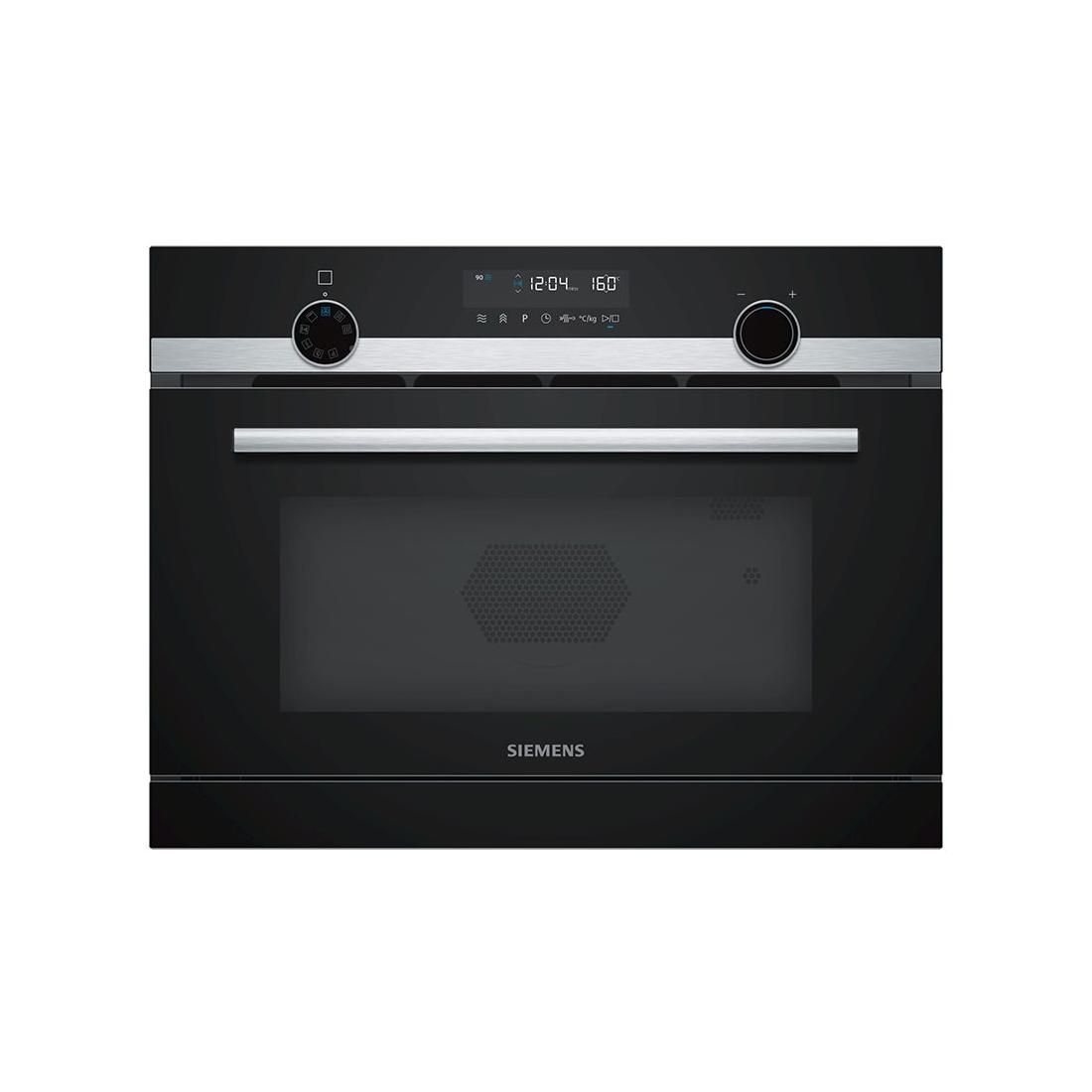 Horno Compacto Microondas Siemens CP565AGS0 Negro
